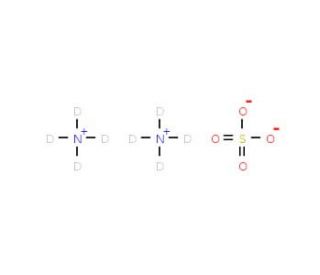 Ammonium-15N2,d8 sulfate - chemical structure image