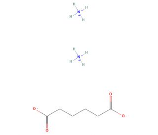 Ammonium adipate (CAS 19090-60-9) - chemical structure image