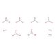 Ammonium cerium(IV) nitrate (CAS 16774-21-3) - chemical structure image