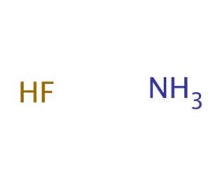 Ammonium fluoride (CAS 12125-01-8) - chemical structure image