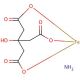 Ammonium iron(III) citrate (CAS 1185-57-5) - chemical structure image