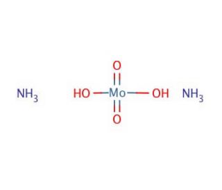 Ammonium molybdate (CAS 13106-76-8) - chemical structure image