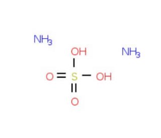 Ammonium sulfate solution, 3.2 M (CAS 7783-20-2) - chemical structure image