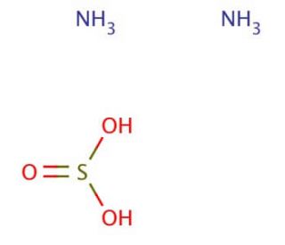 Ammonium sulfite solution (CAS 17026-44-7) - chemical structure image