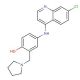 Amopyroquine (CAS 550-81-2) - chemical structure image