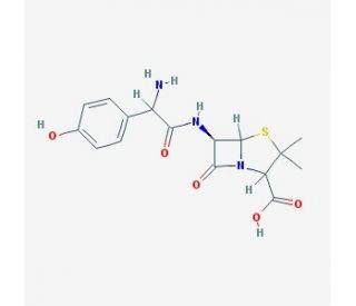 Amoxicillin-d4 (CAS 26787-78-0 (unlabeled)) - chemical structure image