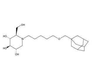 AMP-Deoxynojirimycin (CAS 216758-20-2) - chemical structure image