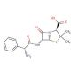 Ampicillin (CAS 69-53-4) - chemical structure image