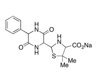 Ampicillin Diketopiperazine Sodium Salt (Mixture of Diastereomers) (CAS 49841-96-5) - chemical structure image