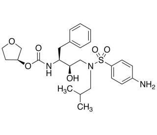 Amprenavir (CAS 161814-49-9) - chemical structure image