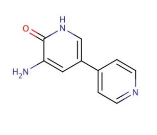 Amrinone (CAS 60719-84-8) - chemical structure image
