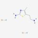 Amthamine dihydrobromide (CAS 142457-00-9) - chemical structure image