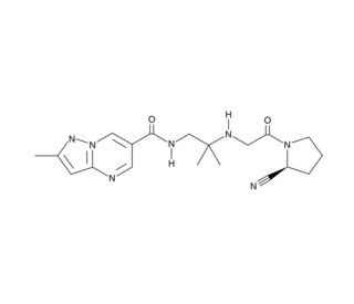 Anagliptin (CAS 739366-20-2) - chemical structure image