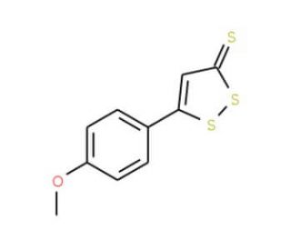 Anethole trithione (CAS 532-11-6) - chemical structure image