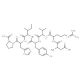 Angiotensin fragment 1-7 acetate salt (CAS 51833-78-4) - chemical structure image