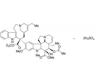 Anhydro Vinblastine-d3 Disulfate Salt - chemical structure image