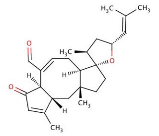 Anhydroepiophiobolin A - chemical structure image