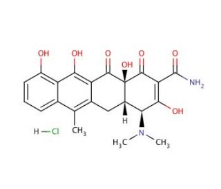 Anhydrotetracycline Hydrochloride (CAS 13803-65-1) - chemical structure image