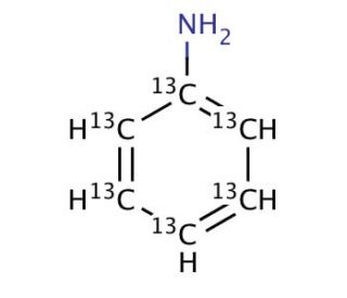 Aniline-13C6 (CAS 100849-37-4) - chemical structure image