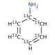 Aniline-13C6 (CAS 100849-37-4) - chemical structure image