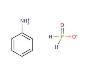 Anilinium hypophosphite (CAS 82395-88-8) - chemical structure image