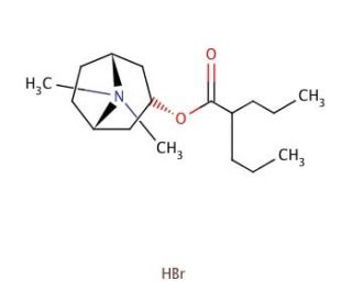 Anisotropine methyl bromide (CAS 80-50-2) - chemical structure image