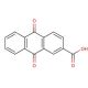 Anthraquinone-2-carboxylic acid (CAS 117-78-2) - chemical structure image