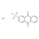 Anthraquinone-2-sulfonic acid sodium salt (CAS 131-08-8) - chemical structure image