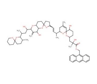 Anthrylmethyl okadaate (CAS 157606-35-4) - chemical structure image