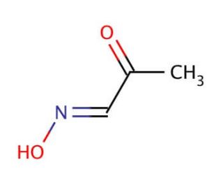 anti-Pyruvic aldehyde 1-oxime (CAS 31915-82-9) - chemical structure image