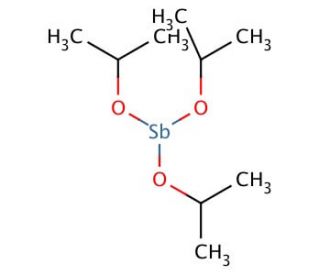 Antimony(III) isopropoxide (CAS 18770-47-3) - chemical structure image