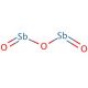 Antimony(III) oxide (CAS 1309-64-4) - chemical structure image