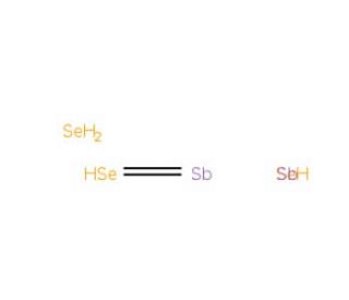 Antimony(III) selenide (CAS 1315-05-5) - chemical structure image