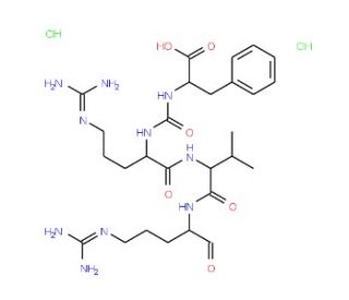Antipain, Dihydrochloride (CAS 37682-72-7) - chemical structure image
