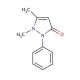 Antipyrine (CAS 60-80-0) - chemical structure image