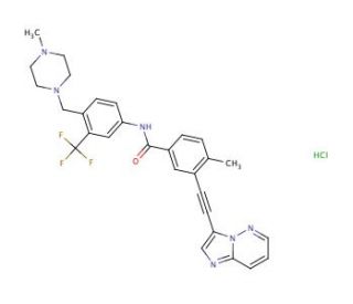 AP 24534 HCl - chemical structure image