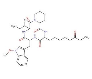 Apicidin (CAS 183506-66-3) - chemical structure image 