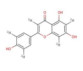 Apigenin-d5 (CAS 263711-74-6) - chemical structure image