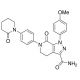Apixaban (CAS 503612-47-3) - chemical structure image