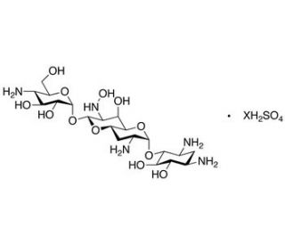 Apramycin sulfate (CAS 65710-07-8) - chemical structure image