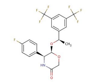 Aprepitant-M3 Metabolite (CAS 419574-04-2) - chemical structure image