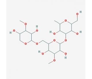 (&plus;)-Arabinogalactan (CAS 9036-66-2) - chemical structure image
