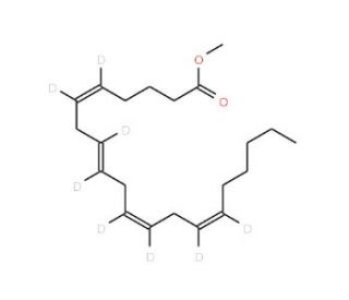 Arachidonic Acid methyl ester-d8 (CAS 19245-55-7) - chemical structure image