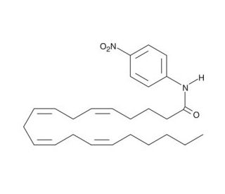 Arachidonoyl p-Nitroaniline (CAS 119520-58-0) - chemical structure image
