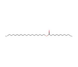 Arachidyl dodecanoate (CAS 36617-18-2) - chemical structure image