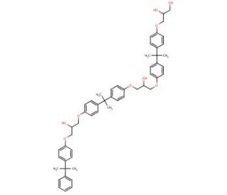 Araldite<sup>&reg;</sup> 506 epoxy resin (CAS 25068-38-6) - chemical structure image