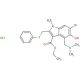 Arbidol Hydrochloride (CAS 131707-23-8) - chemical structure image