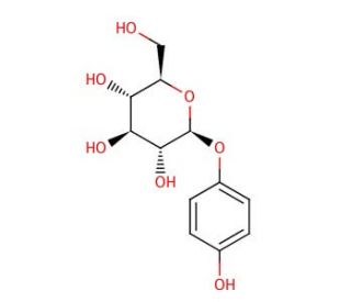 Arbutin (CAS 497-76-7) - chemical structure image