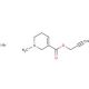 Arecaidine propargyl ester hydrobromide (CAS 116511-28-5) - chemical structure image