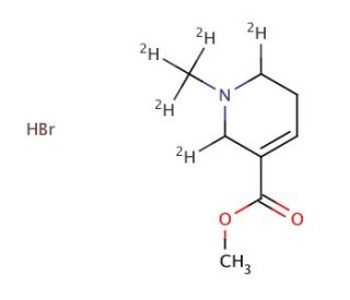 Arecoline-d5 Hydrobromide Salt (CAS 131448-18-5) - chemical structure image